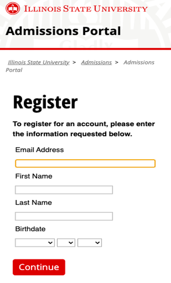 illinois state university admission 