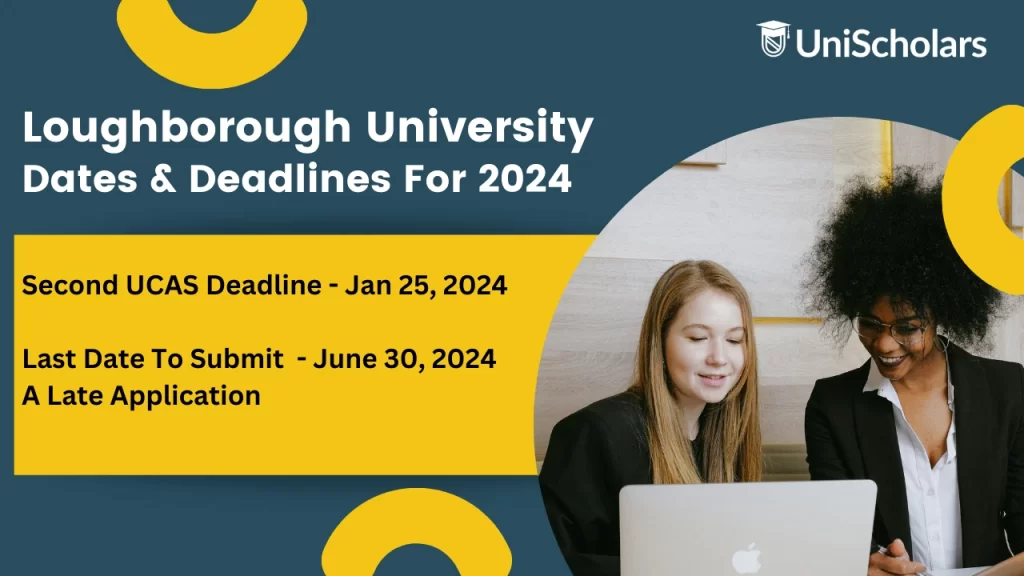 Loughborough University Dates and Deadlines for admission in 2024.