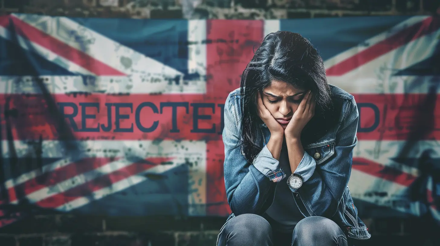 UK student visa rejected