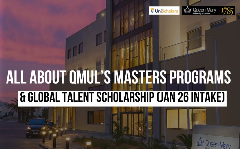 QMUL’s Masters Programs And Global Talent Scholarship